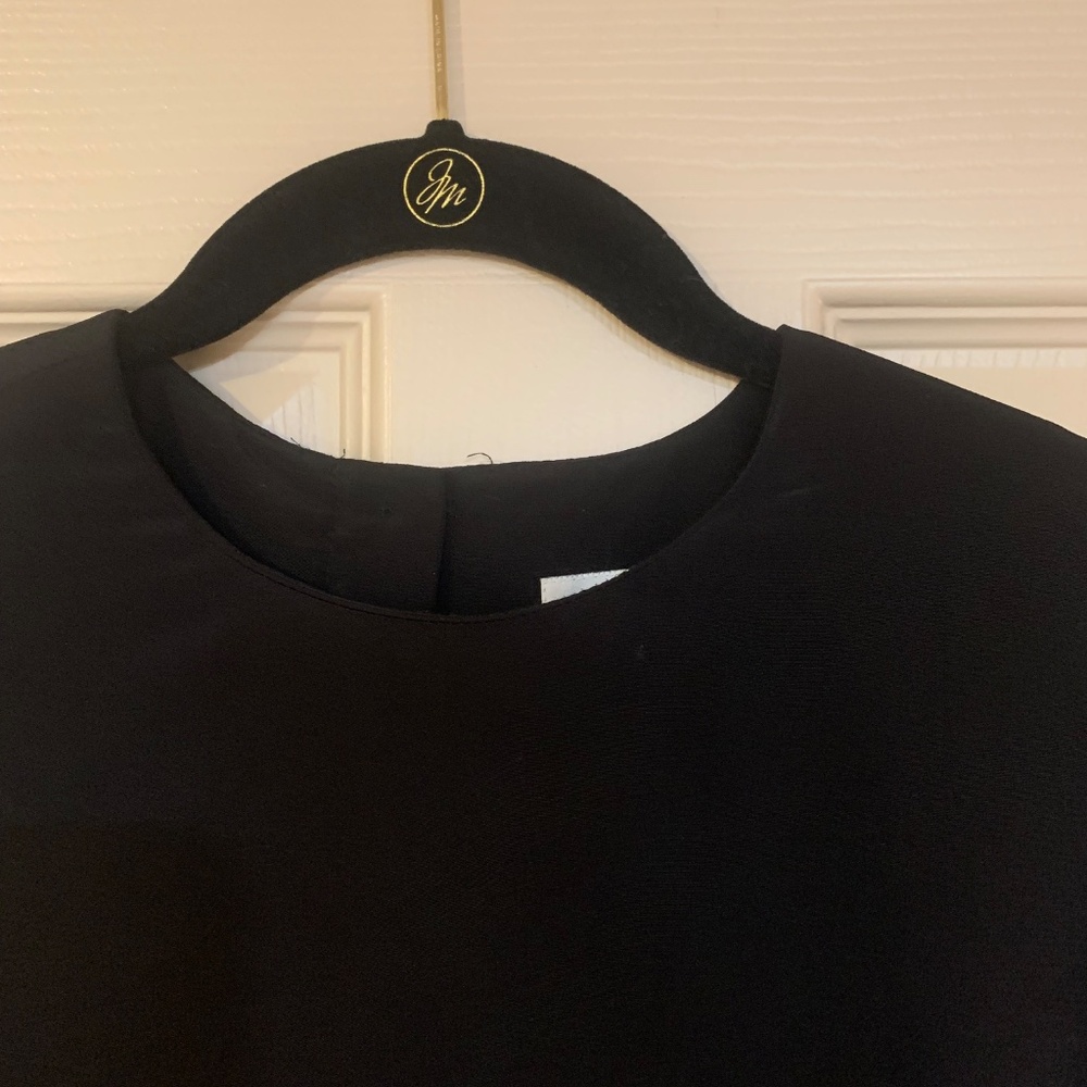 Kasper Black Blouse sz 8 - Picture 2 of 7